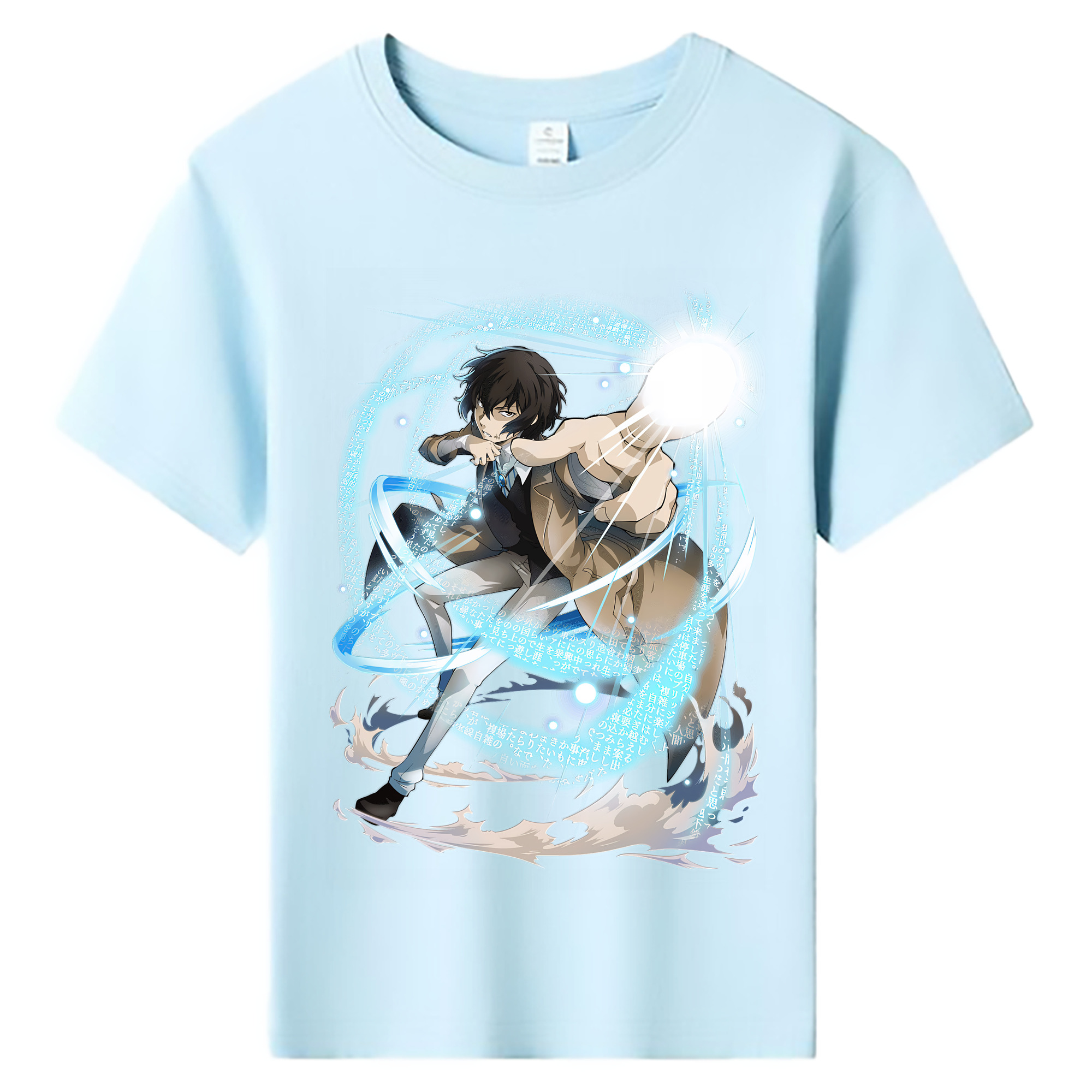 （画像用） 文豪ストレイドッグス Bungo Stray Dogs 綿100％キッズTシャツ（フロントプリント）